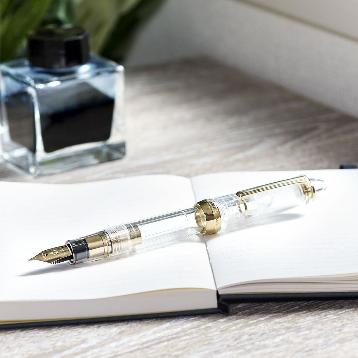 Sailor 1911 Casual L Gold Trim Fountain Pen – Demonstrator - Pen Boutique Ltd