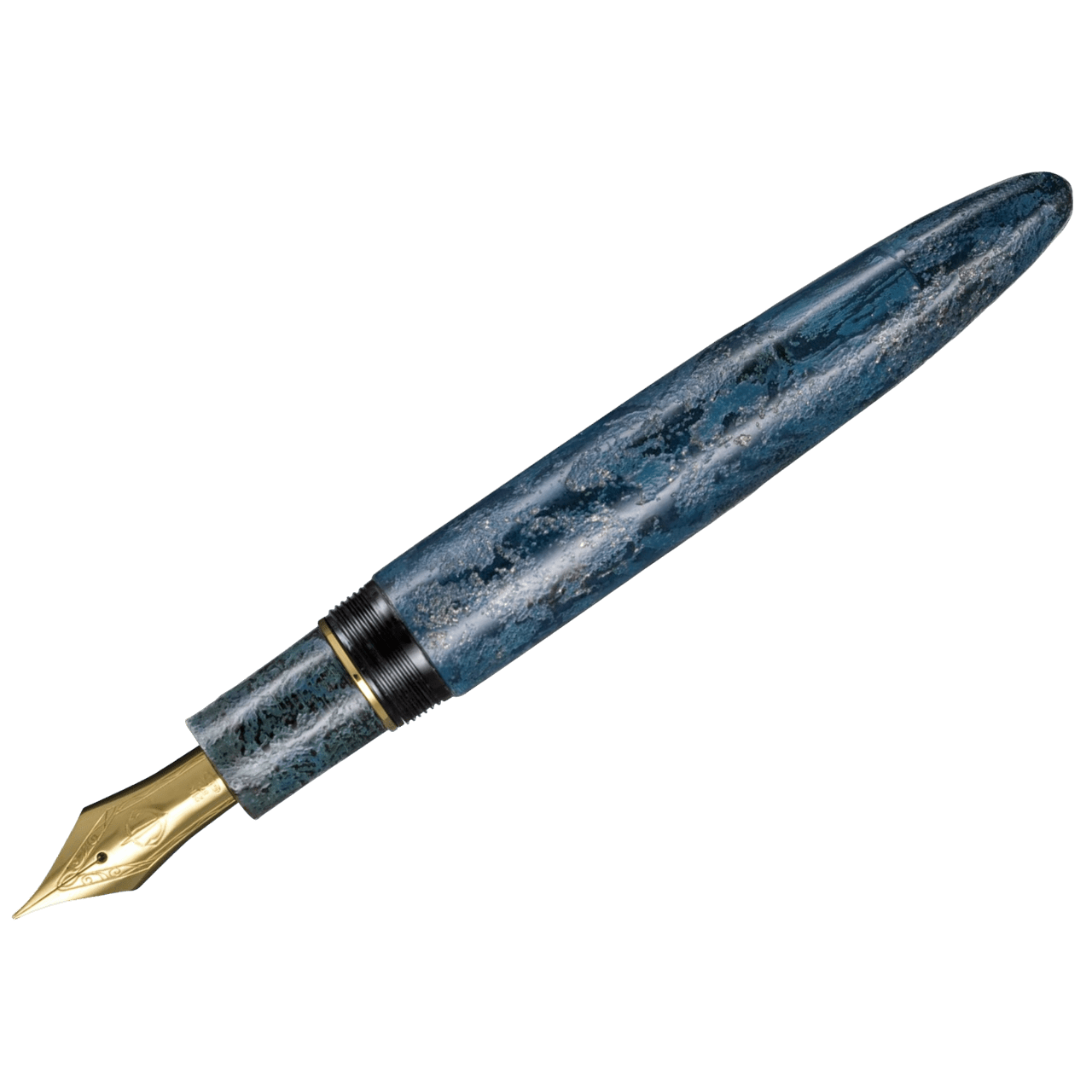 Sailor 1911 Fountain Pen - King of Pens - Wabi Sabi III - Blue (Bespoke Dealer Exclusive) - Pen Boutique Ltd