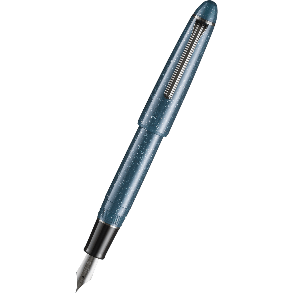 Sailor 1911L Fountain Pen - Meteorite Moss - Casual L Galaxy Series Black IP - Pen Boutique Ltd