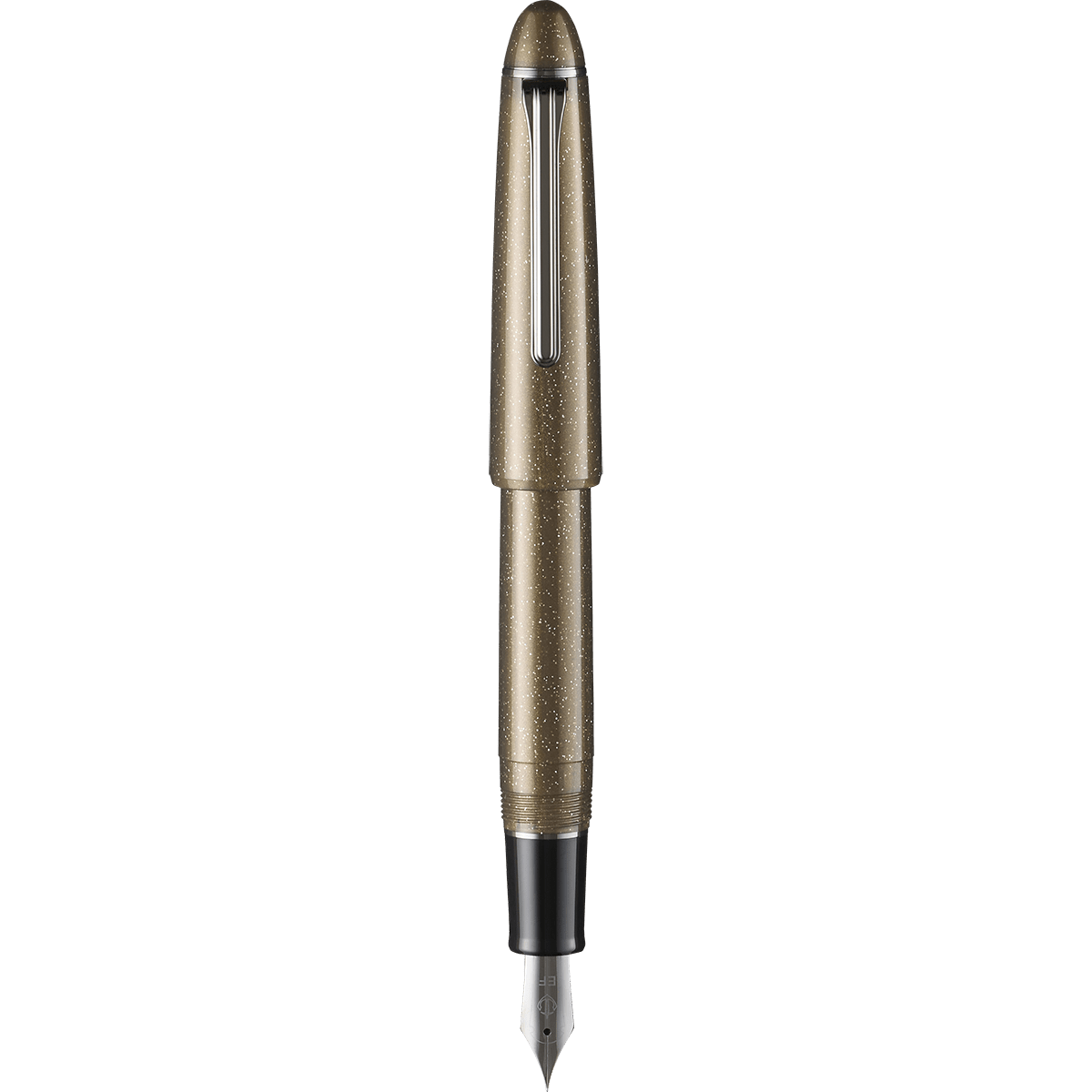 Sailor 1911L Fountain Pen - Solar Flare Gold - Casual L Galaxy Series Black IP - Pen Boutique Ltd