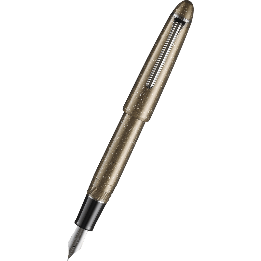 Sailor 1911L Fountain Pen - Solar Flare Gold - Casual L Galaxy Series Black IP - Pen Boutique Ltd