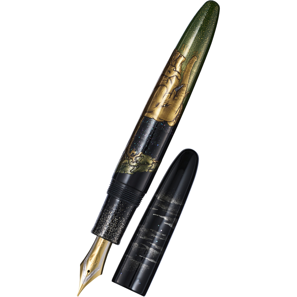 Sailor Bespoke Fountain Pen - King of Pens - Elephant in the Moonlight (Limited Edition)-Pen Boutique Ltd