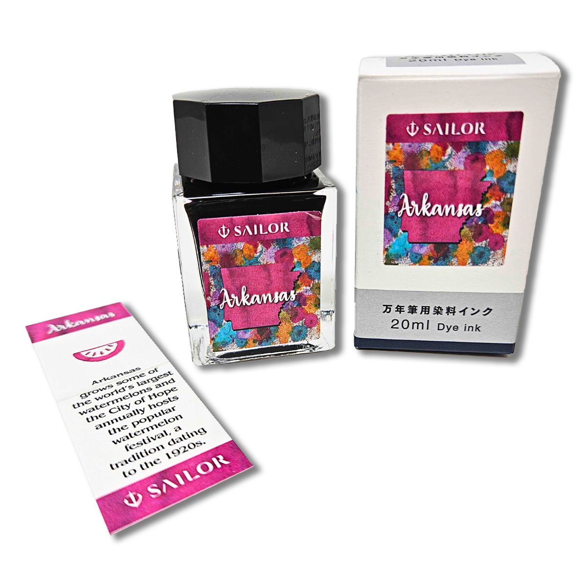Sailor Bottled Ink - USA State - Arkansas - 20ml (North America Exclusive) - Pen Boutique Ltd