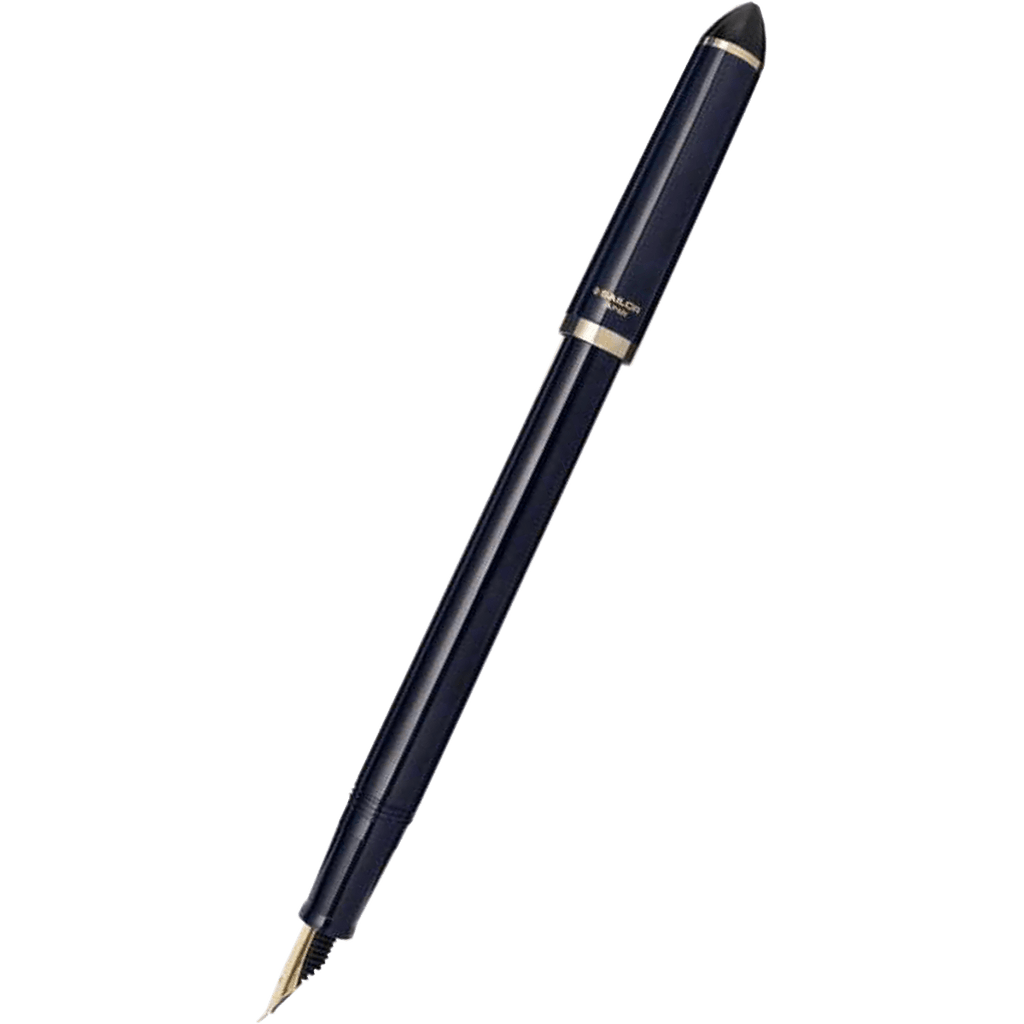 Sailor Compass Calligraphy Pen - Fude De Mannen - Dark Blue - 40 degree - Pen Boutique Ltd
