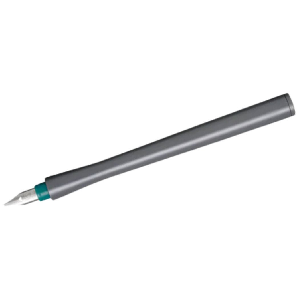 Sailor Compass Hocoro Dip Pen - Gray/Dark Green - 1.0mm Calligraphy - Pen Boutique Ltd