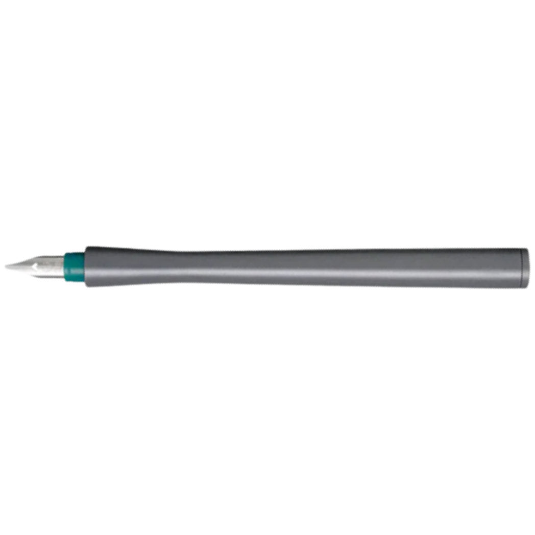 Sailor Compass Hocoro Dip Pen - Gray/Dark Green - 1.0mm Calligraphy - Pen Boutique Ltd