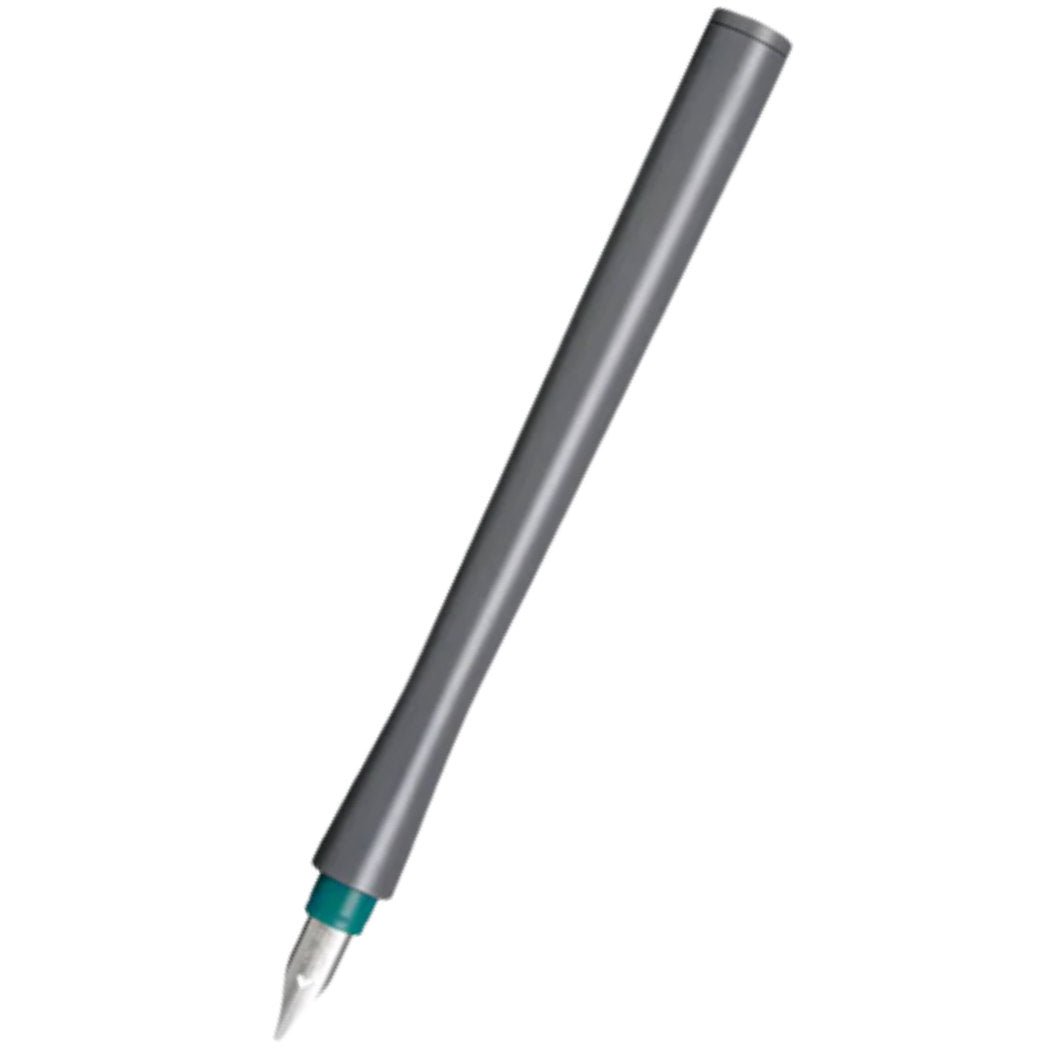 Sailor Compass Hocoro Dip Pen - Gray/Dark Green - 1.0mm Calligraphy - Pen Boutique Ltd