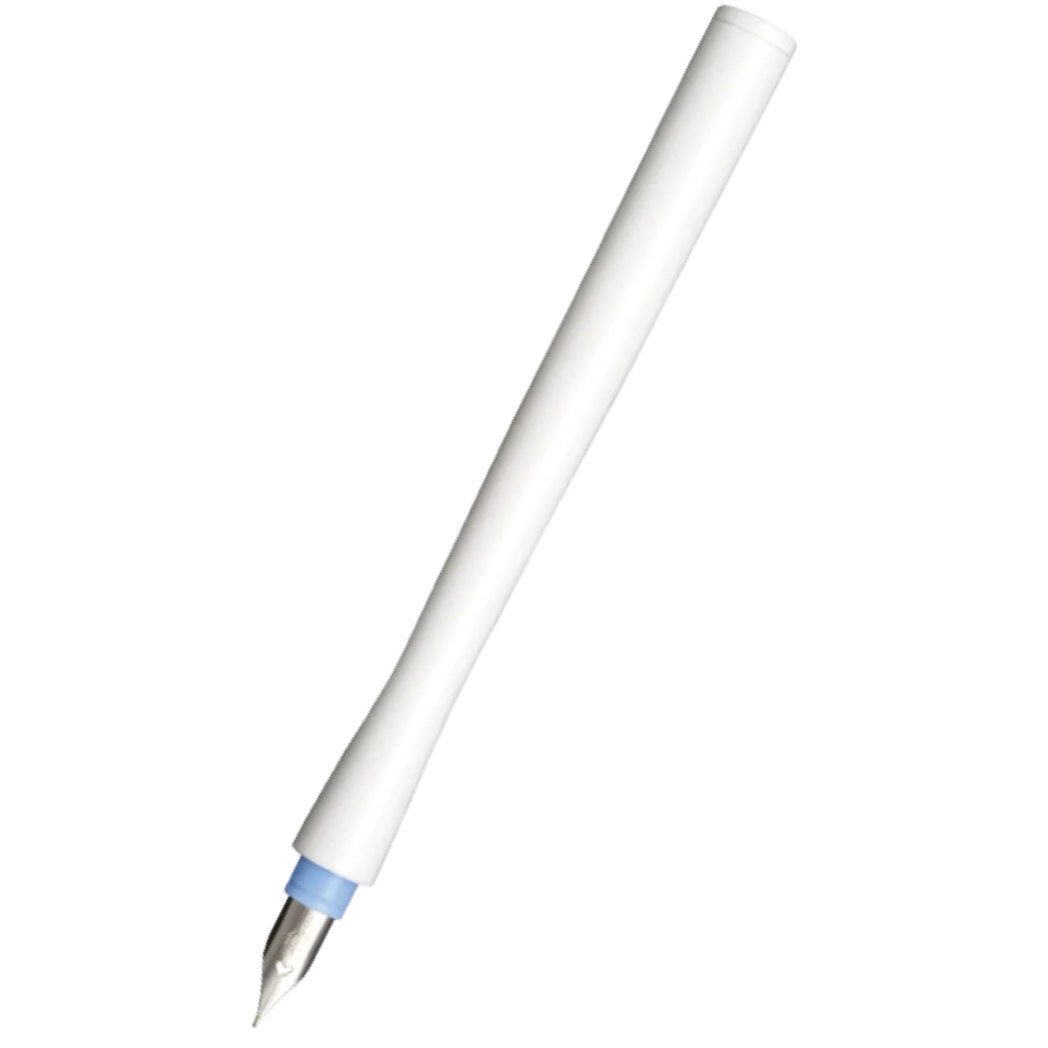 Sailor Compass Hocoro Dip Pen - White/Blue - Fine - Pen Boutique Ltd