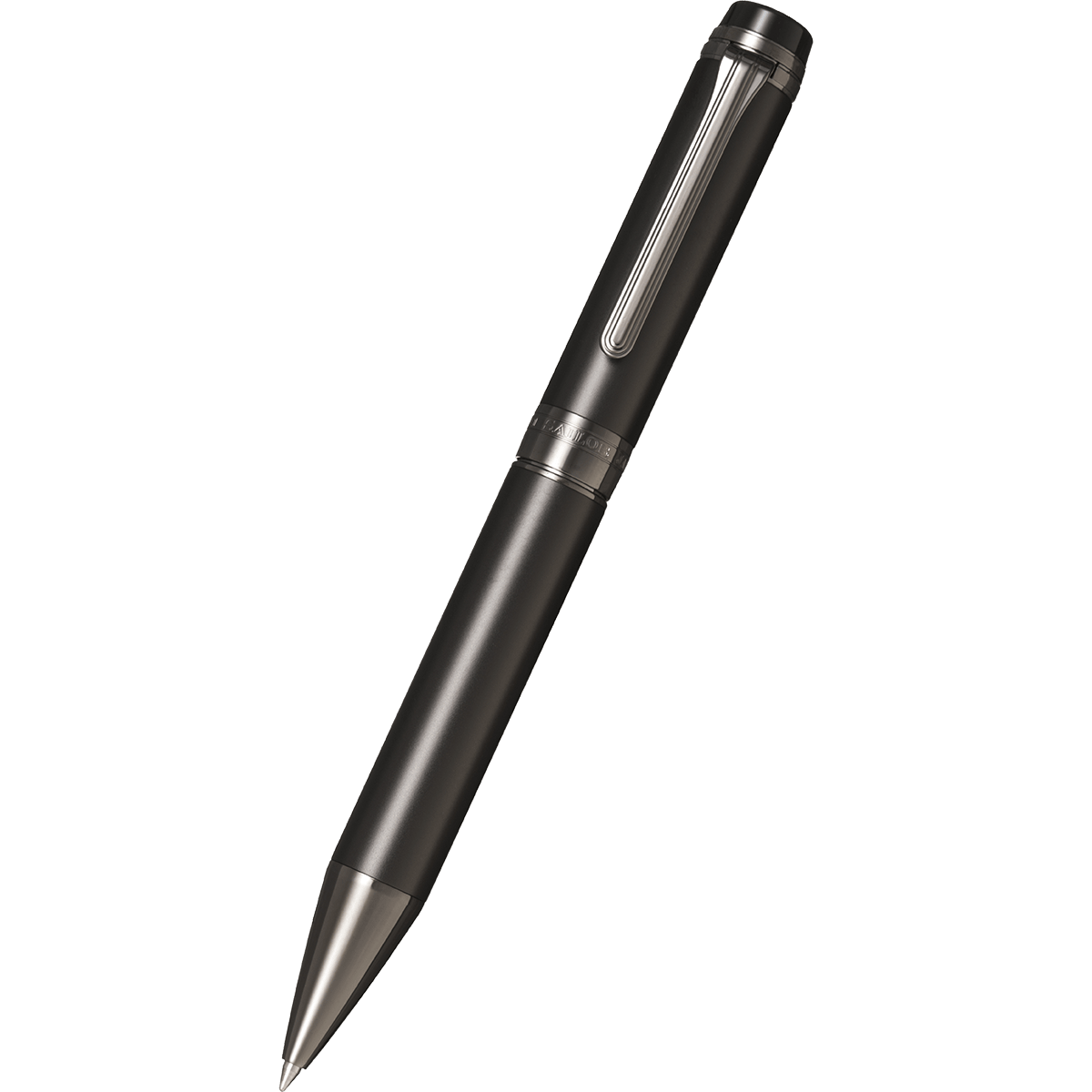 Sailor Cylint Ballpoint Pen - Matte Black - Black Ion Trim - Pen Boutique Ltd