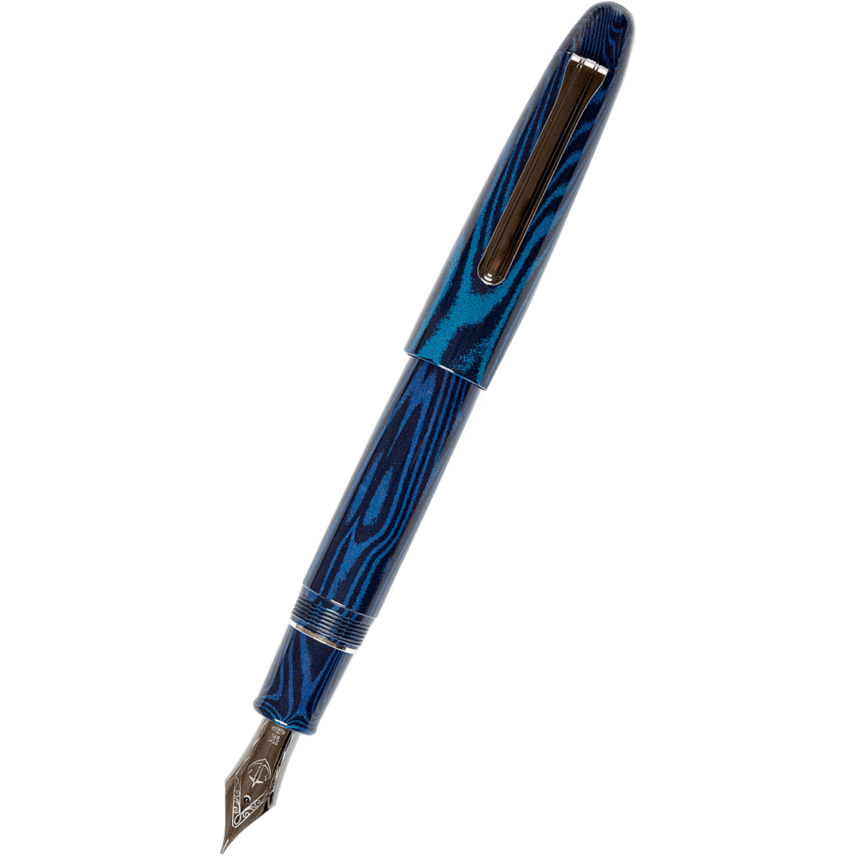 Sailor Ebonite Fountain Pen - King of Pens - Blue Phoenix (North America Exclusive) - Pen Boutique Ltd