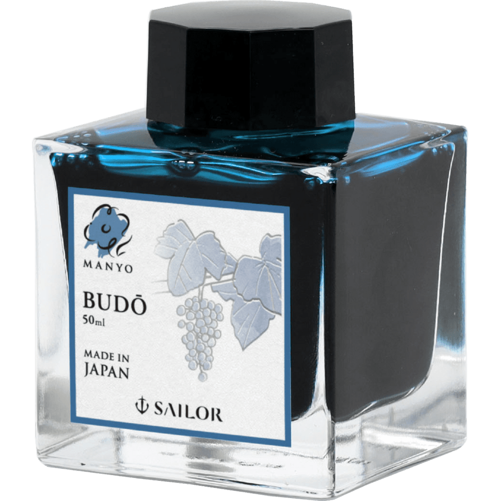 Sailor Manyo Ink Bottle - Budo (Wild Grape) - 50ml (Overseas Exclusive) - Pen Boutique Ltd