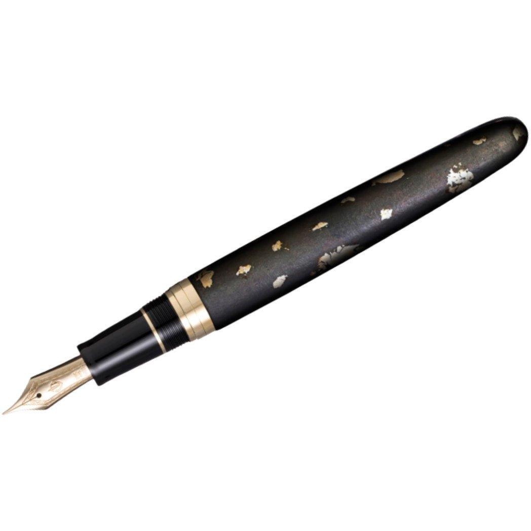 Sailor Nawate Haku - Chirashi Fountain Pen - Yoh - Silver Foil - 21K Nib (Bespoke Dealer Exclusive) - Pen Boutique Ltd