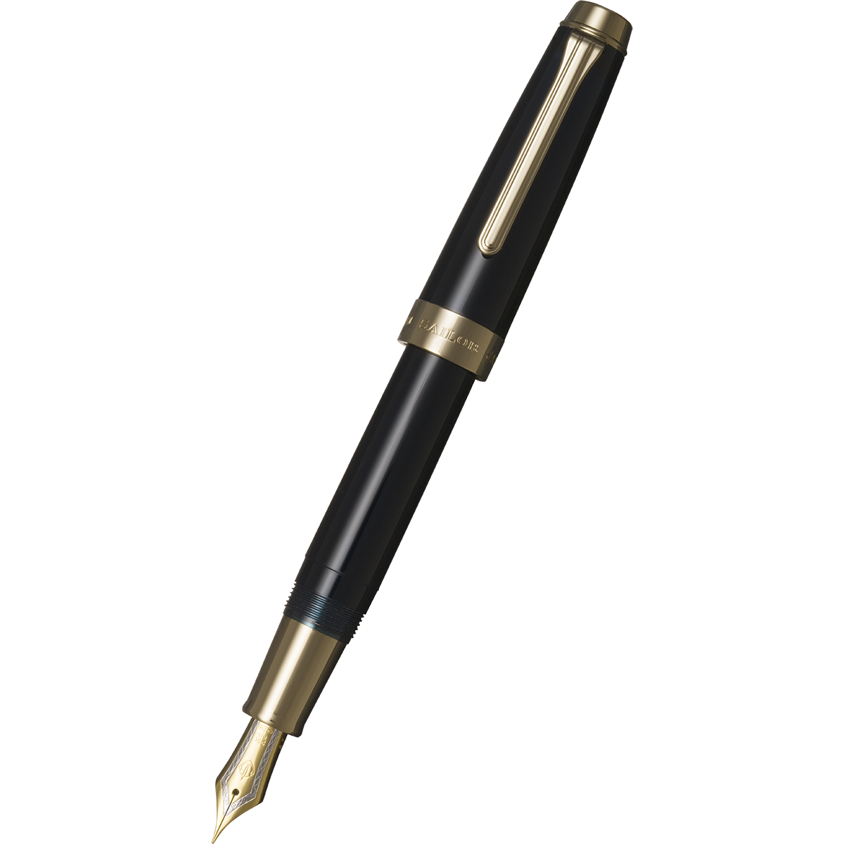 Sailor Professional Gear Fountain Pen - Anchor - Blue Dawn - 21K Nib (Gold Trim)-Pen Boutique Ltd