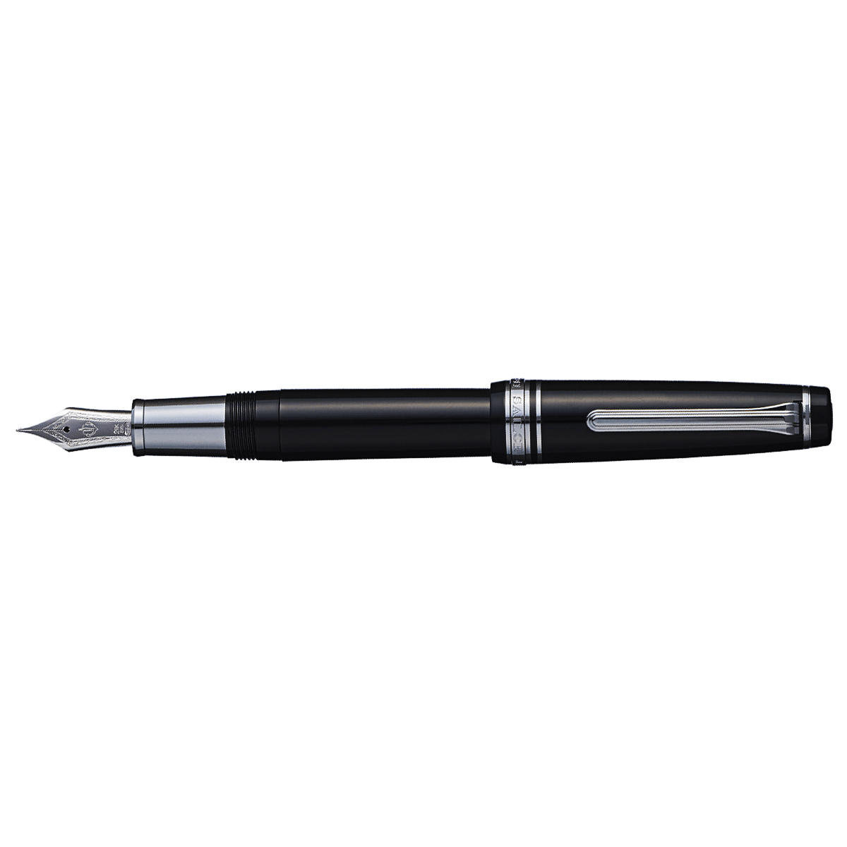 Sailor Professional Gear Fountain Pen - Ginza Silver - Standard - 21K (Limited Edition) - Pen Boutique Ltd