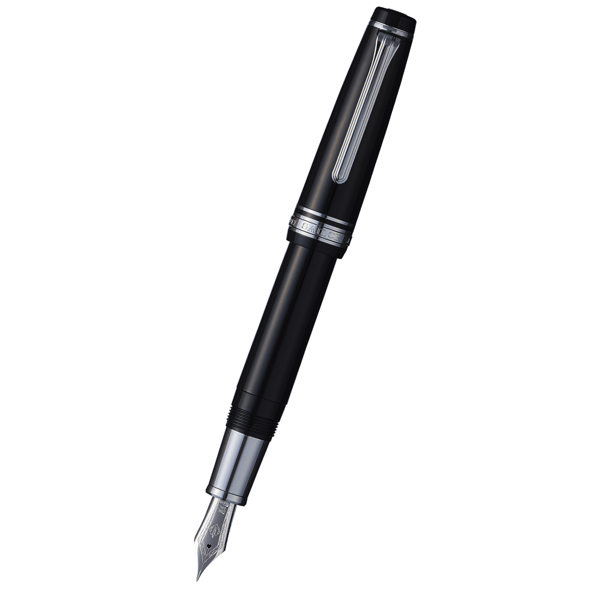 Sailor Professional Gear Fountain Pen - Ginza Silver - Standard - 21K (Limited Edition) - Pen Boutique Ltd