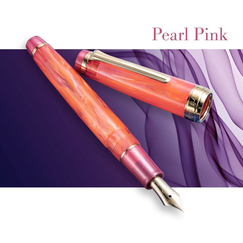 Sailor Professional Gear Fountain Pen - Limited Edition - Veilio Tone Pearl Pink (Bespoke Dealer Exclusive) - Pen Boutique Ltd