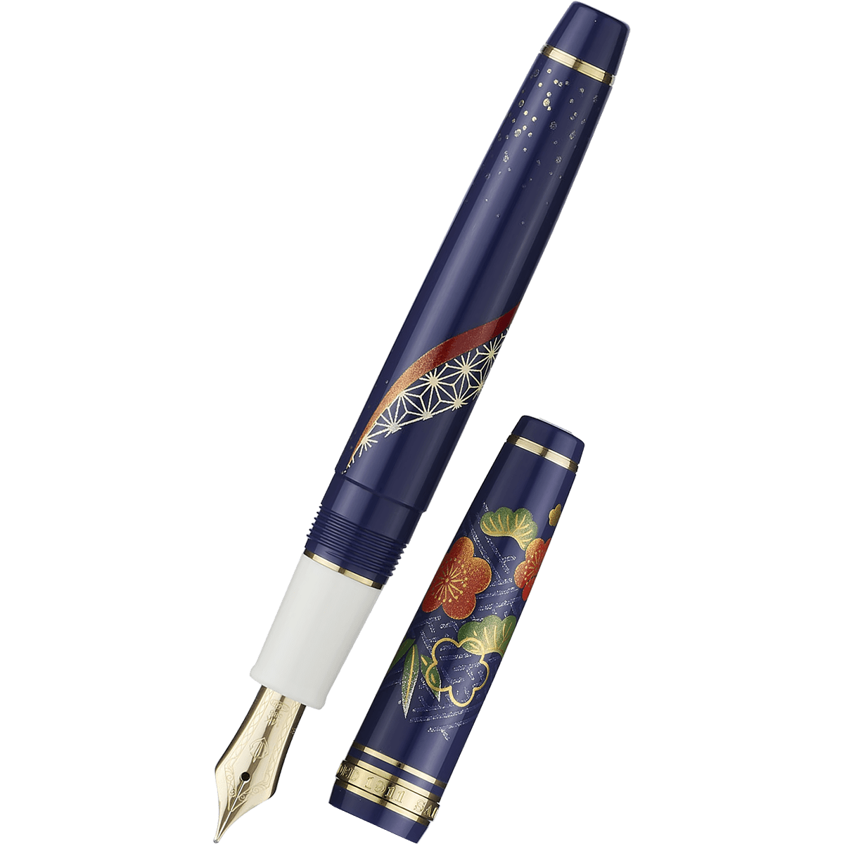 Sailor Professional Gear Fountain Pen - Slim - Kimono Longevity - Pen Boutique Ltd
