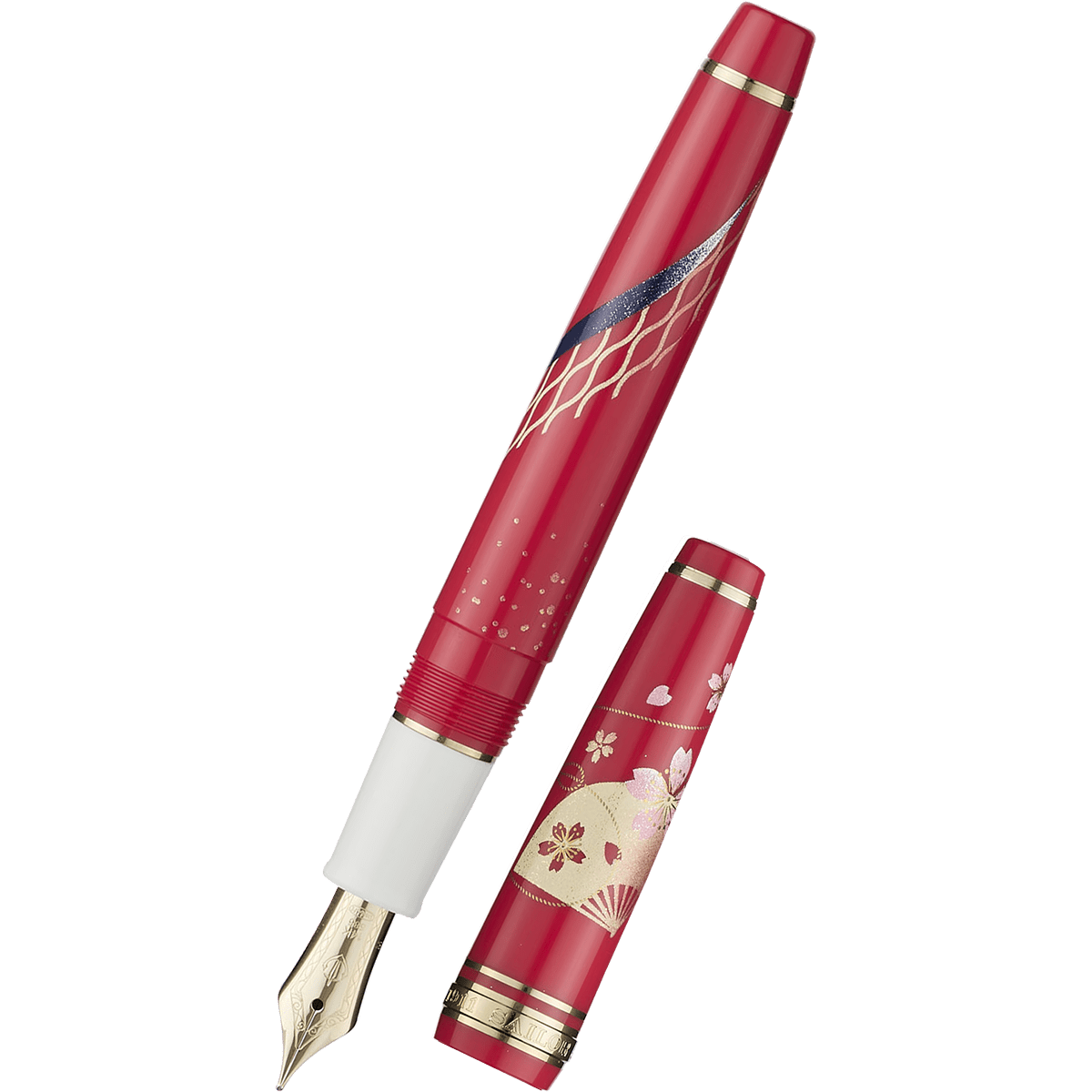 Sailor Professional Gear Fountain Pen - Slim - Kimono Prosperity - Pen Boutique Ltd