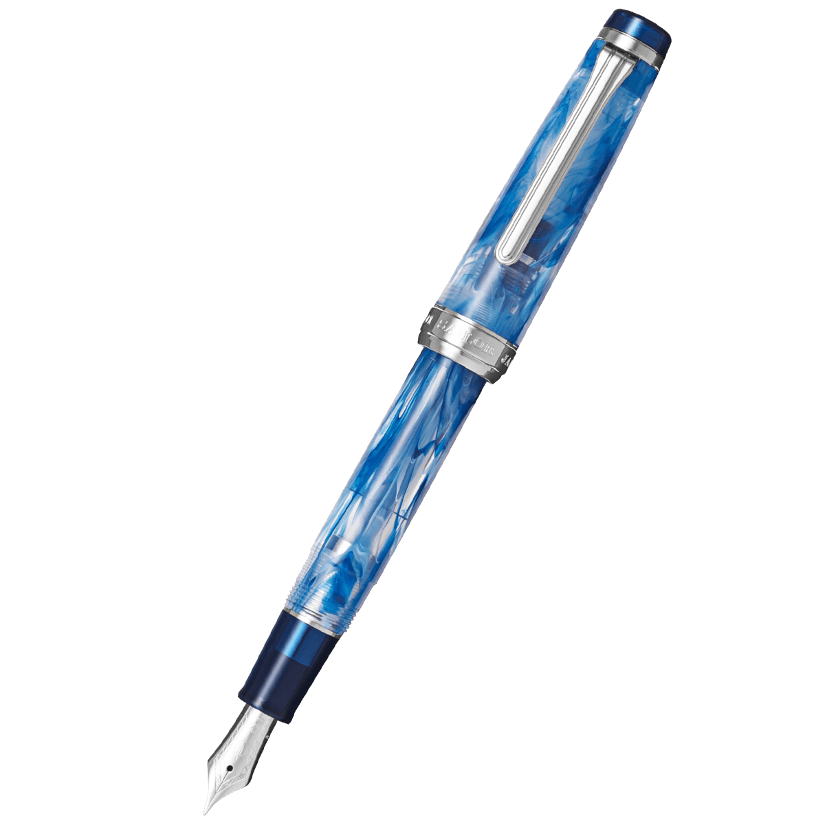Sailor Professional Gear Fountain Pen - Veilio Blue - 3rd Edition (Bespoke Dealer Exclusive) - Pen Boutique Ltd