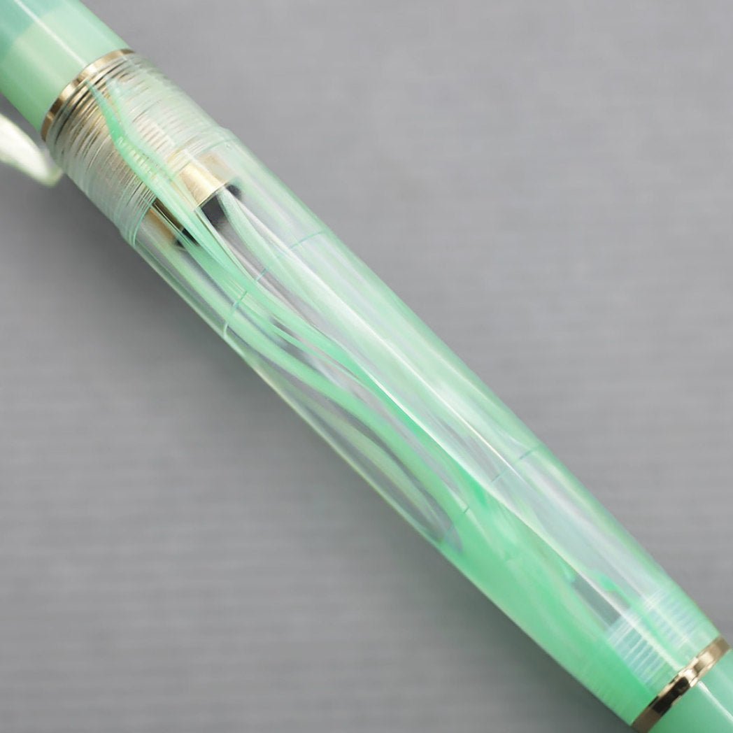 Sailor Professional Gear Fountain Pen - Veilio Pearl Mint - 2nd Edition (Bespoke Dealer Exclusive) - Pen Boutique Ltd