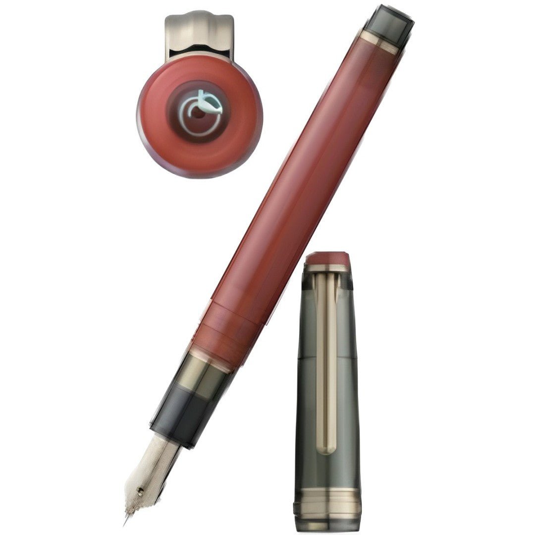Sailor Professional Gear Slim Manyo 3 Fountain Pen Set - Gourd - Gold IP Trim - 14K Gold Nib (Limited Edition) - Pen Boutique Ltd