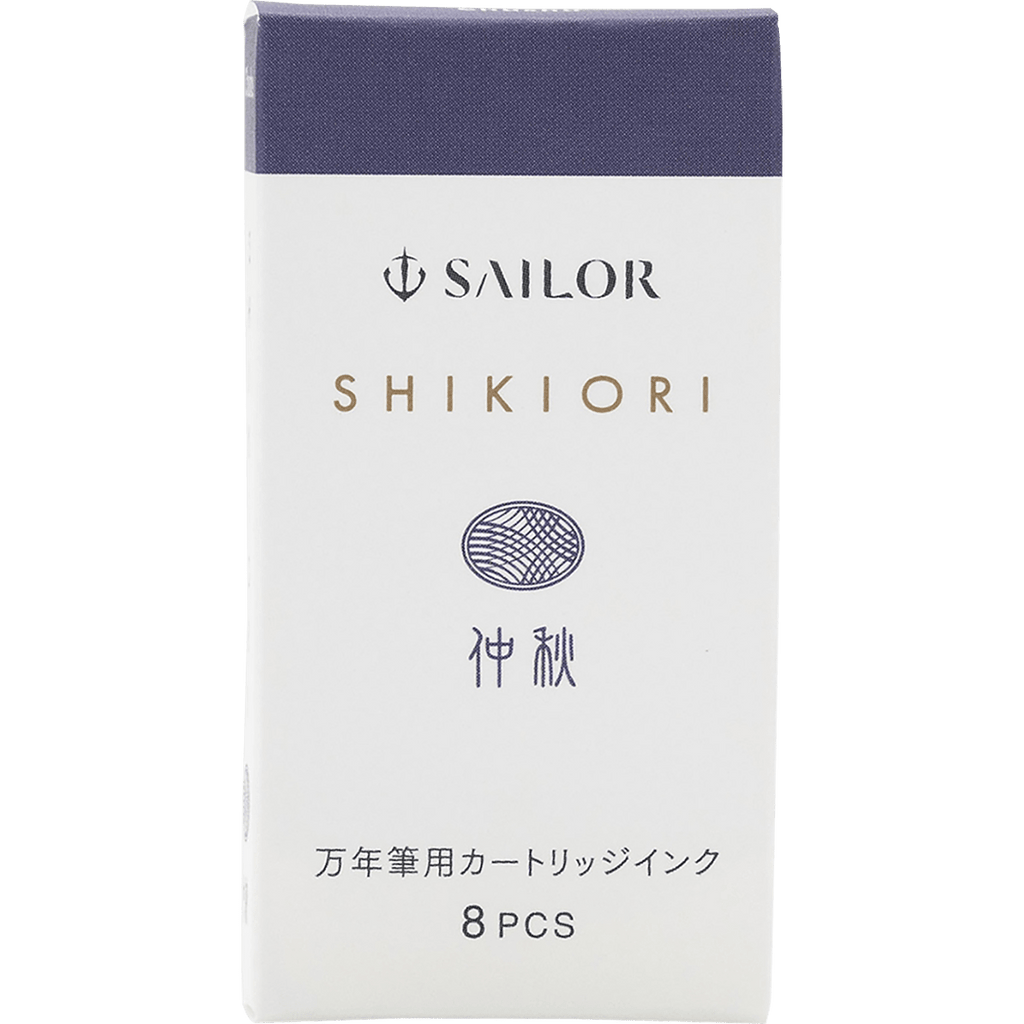 Sailor Shikiori Ink Cartridge - Autumn Leaves Chushu - Pen Boutique Ltd