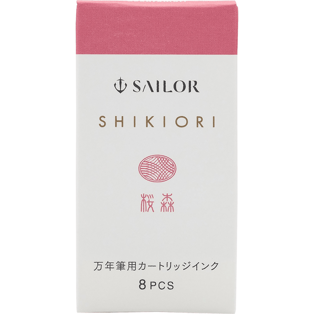 Sailor Shikiori Ink Cartridge - Spring Breeze Sakura - mori - Pen Boutique Ltd