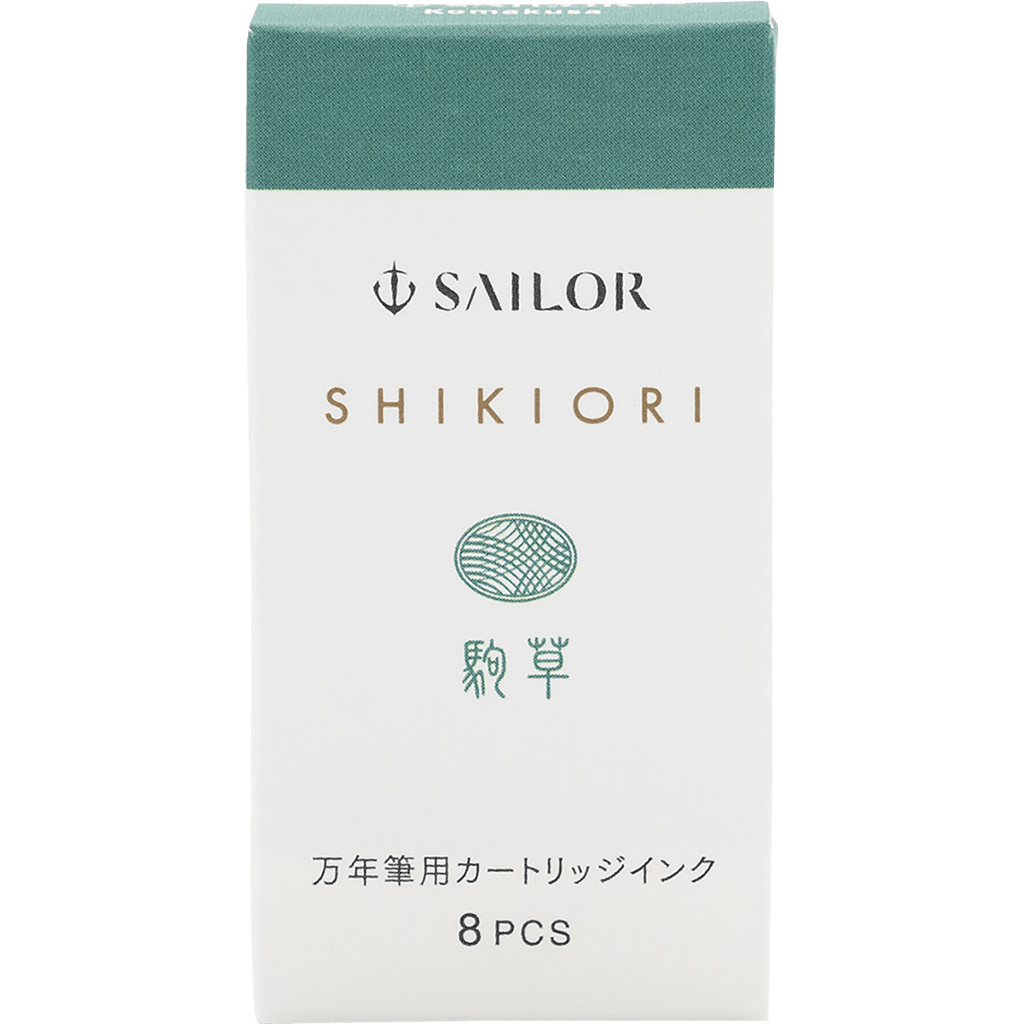 Sailor Shikiori Ink Cartridge - Winter Snow Komakusa - Pen Boutique Ltd