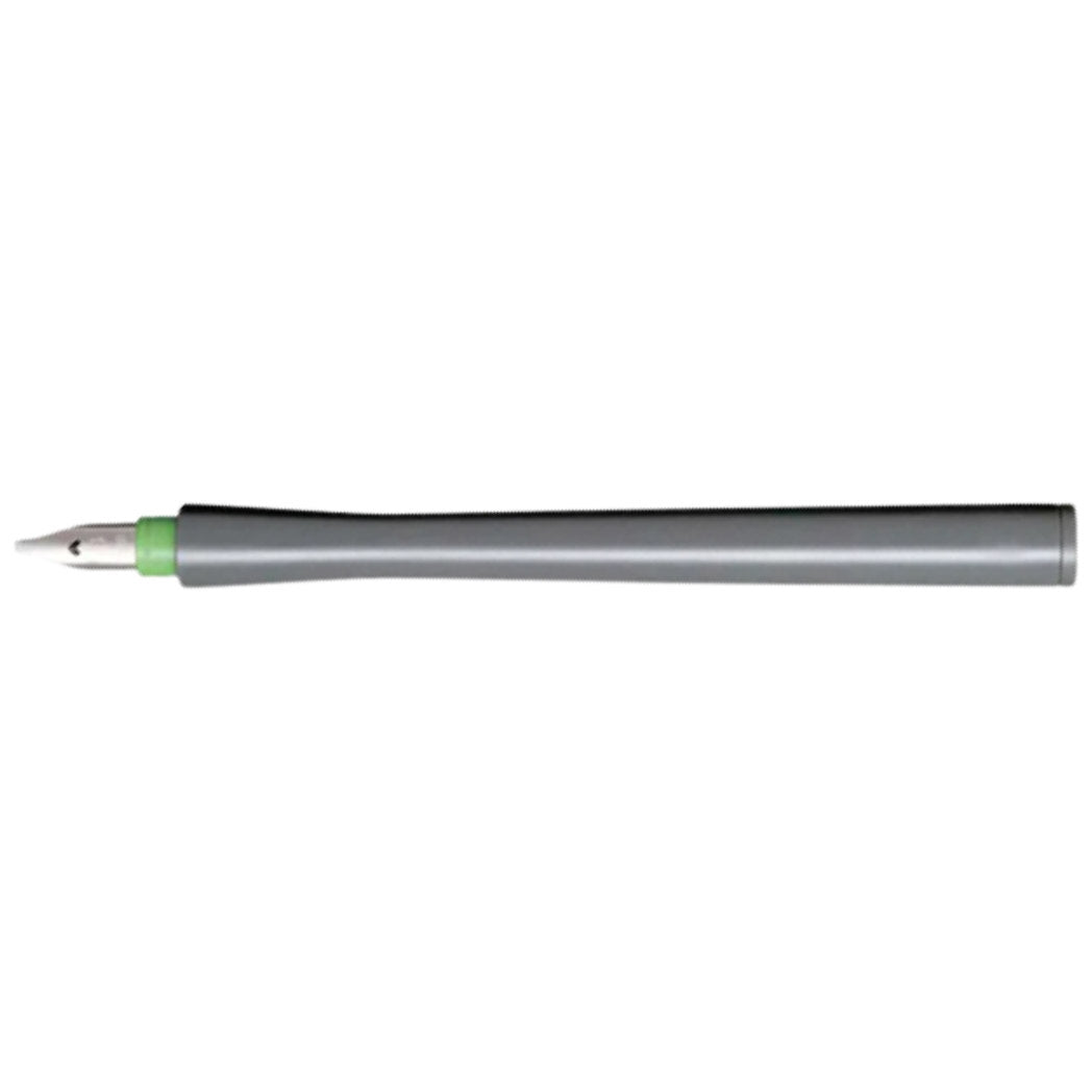 Sailor Compass Hocoro Dip Pen - Gray/Light Green - 2.0mm Calligraphy - Pen Boutique Ltd