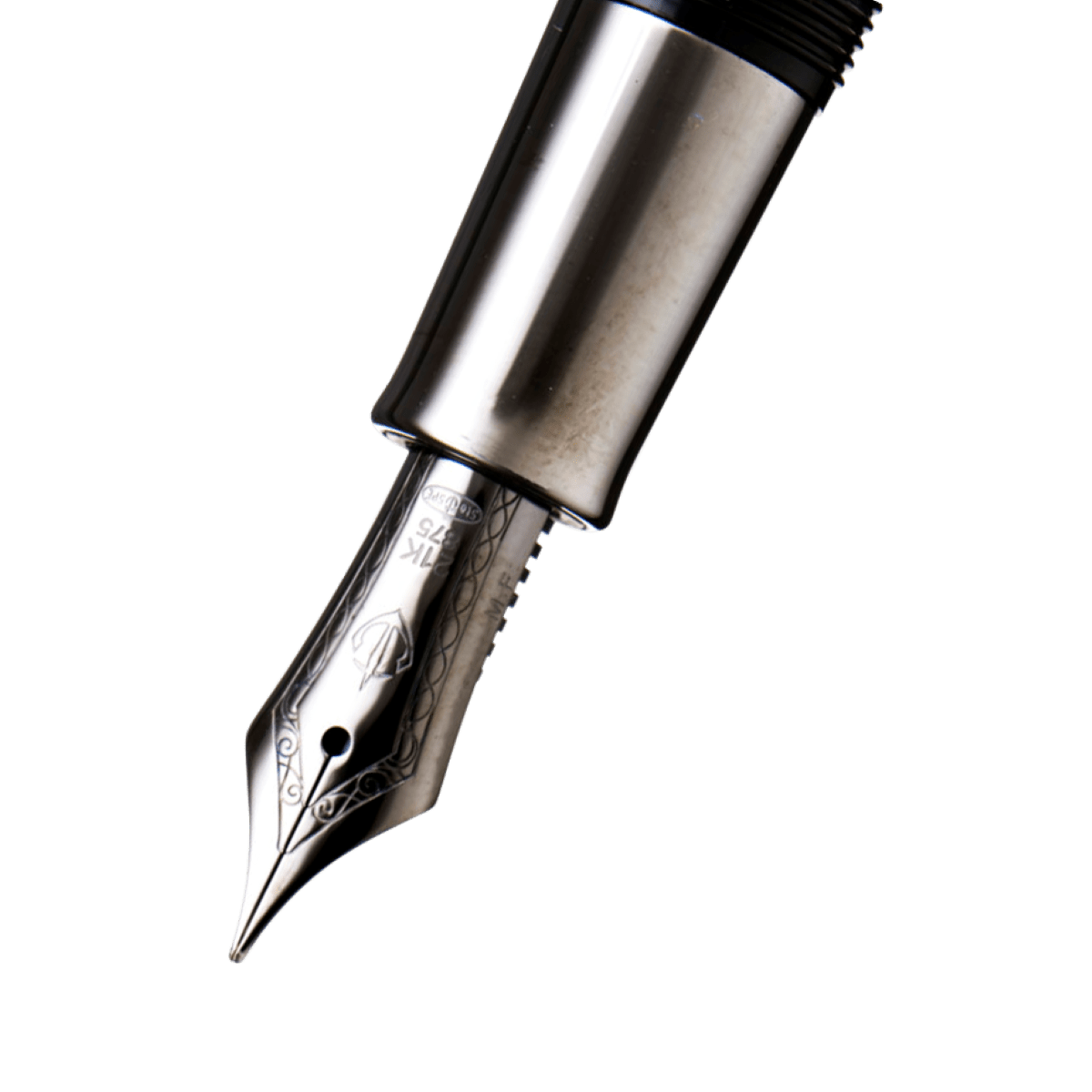 Sailor Cylint Fountain Pen - Black Stainless Steel - Pen Boutique Ltd