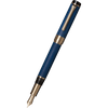 Sailor Cylint Fountain Pen - Niigata Shikki Lapis Lazuli Blue - Gold IP - Pen Boutique Ltd