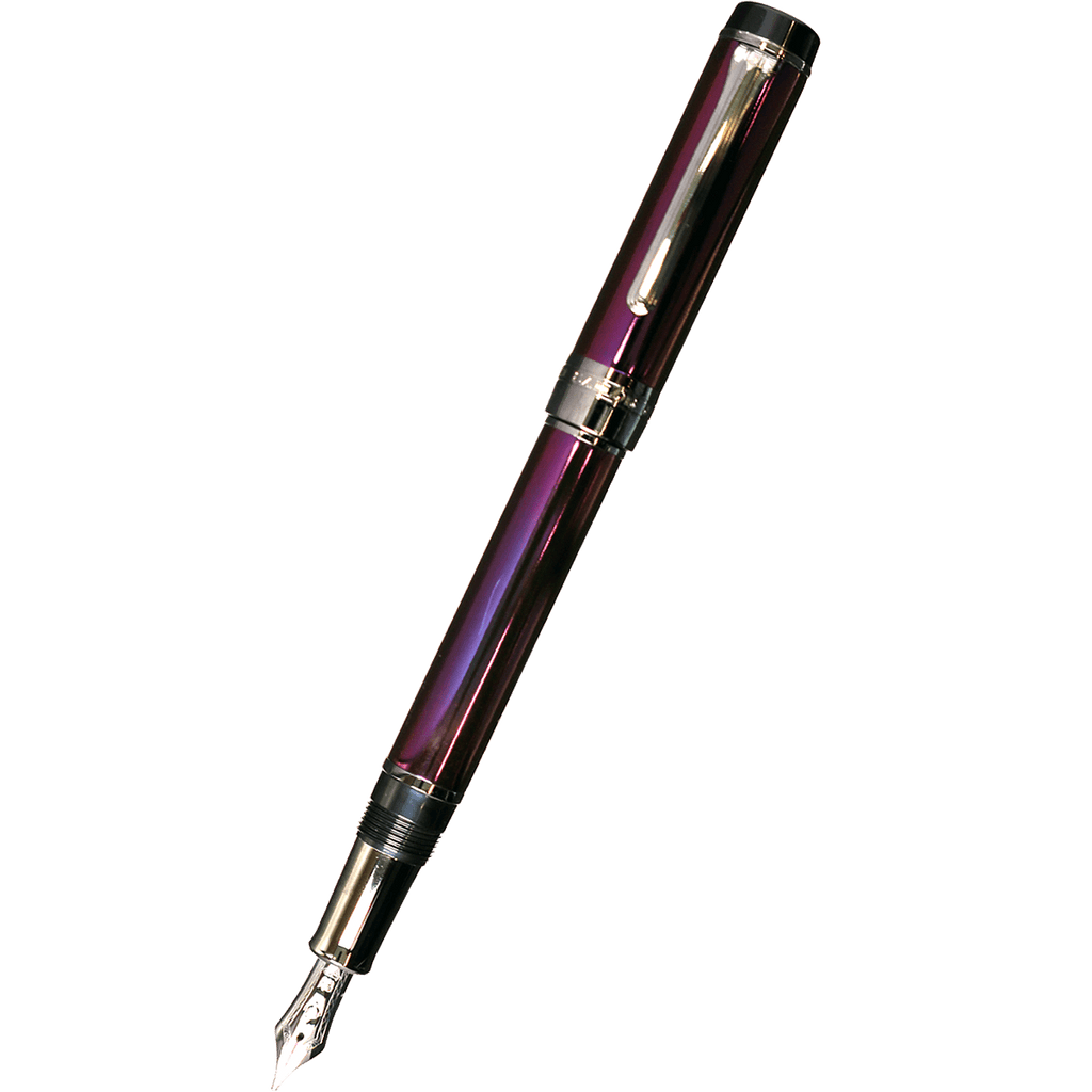Sailor Cylint Fountain Pen - Red Lantana - Black Ion Trim - Pen Boutique Ltd
