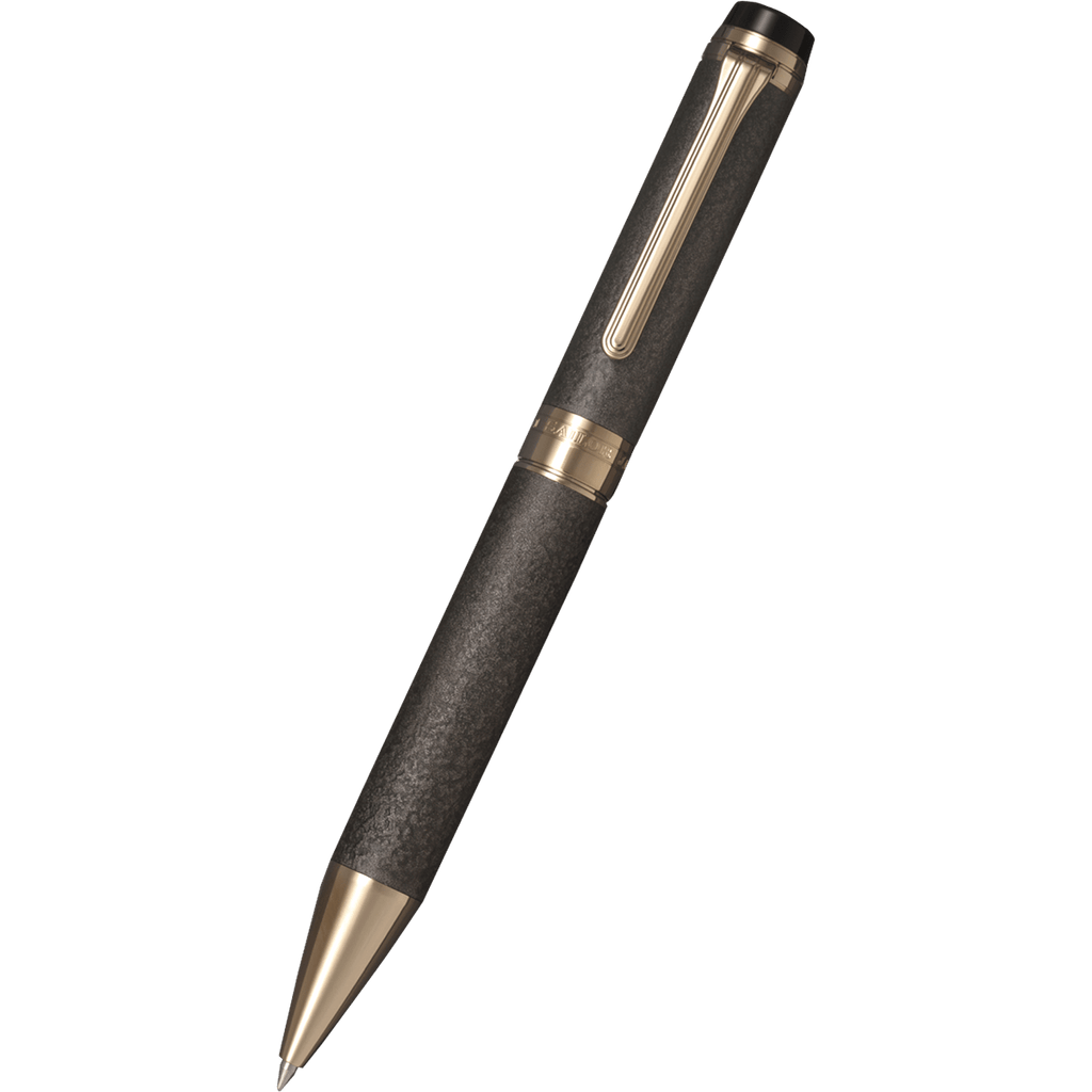 Sailor Cylint Ballpoint Pen - Niigata Shikki Hazy Silver - Gold IP - Pen Boutique Ltd
