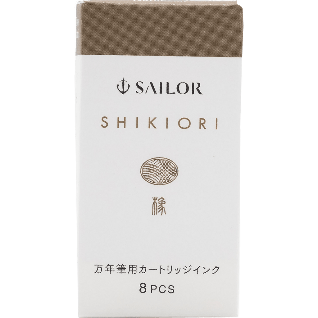 Sailor Shikiori Ink Cartridge - Kusa Asobi Tsurubami (Autumn Brown) - Pen Boutique Ltd
