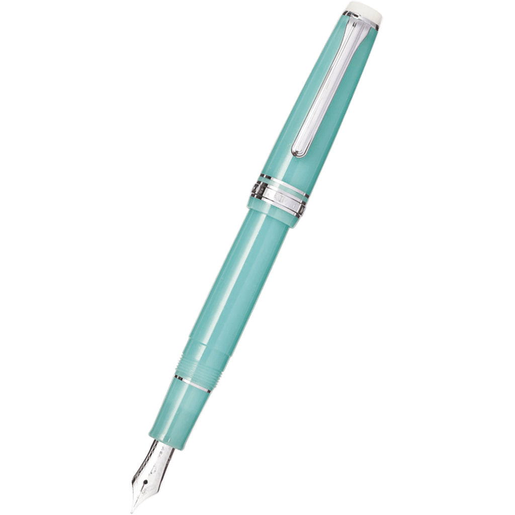 Sailor x Satellite Crayon Project Professional Gear Fountain Pen - Limited Edition - Eleuthera Island - Slim (Fountain Pen of the Seas) - Pen Boutique Ltd