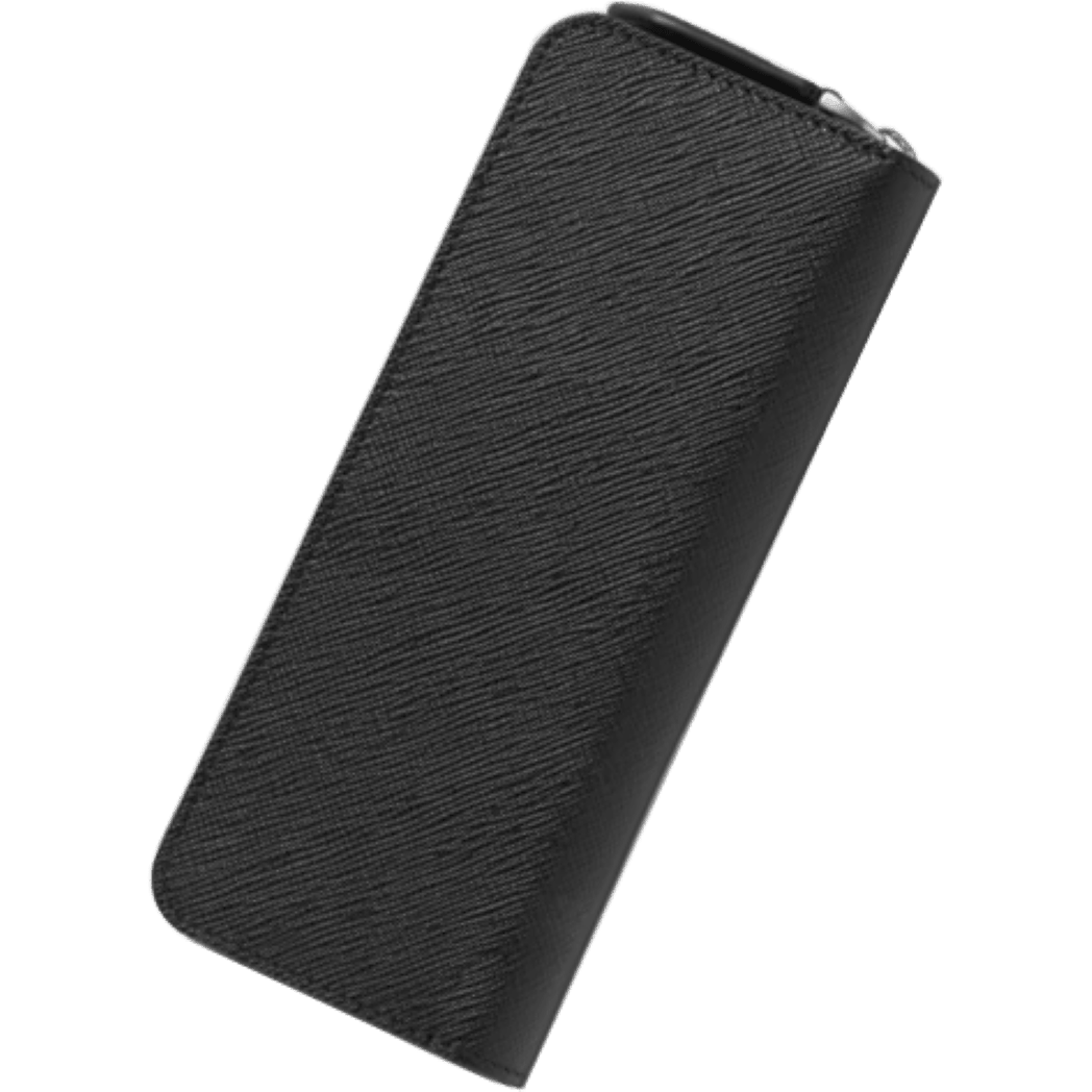 Montblanc Sartorial 2 Pen Pouch - Black (Zip Closure) - Pen Boutique Ltd