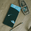 Hobonichi 2027 Light Hardcover Book - Hiroko Kubota: Meteor Shower in the Light Blue Forest - Tall & Slim (Weeks - January Start) - Pen Boutique Ltd