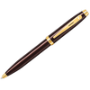 Sheaffer 100 Ballpoint Pen - Coffee Brown Lacquer - Gold Trim - Pen Boutique Ltd