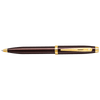 Sheaffer 100 Ballpoint Pen - Coffee Brown Lacquer - Gold Trim - Pen Boutique Ltd