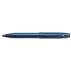 Sheaffer 100 Ballpoint Pen - Satin Blue Lacquer - Blue Trim - Pen Boutique Ltd