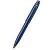 Sheaffer 100 Ballpoint Pen - Satin Blue Lacquer - Blue Trim - Pen Boutique Ltd