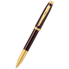 Sheaffer 100 Rollerball Pen - Coffee Brown Lacquer - Gold Trim - Pen Boutique Ltd