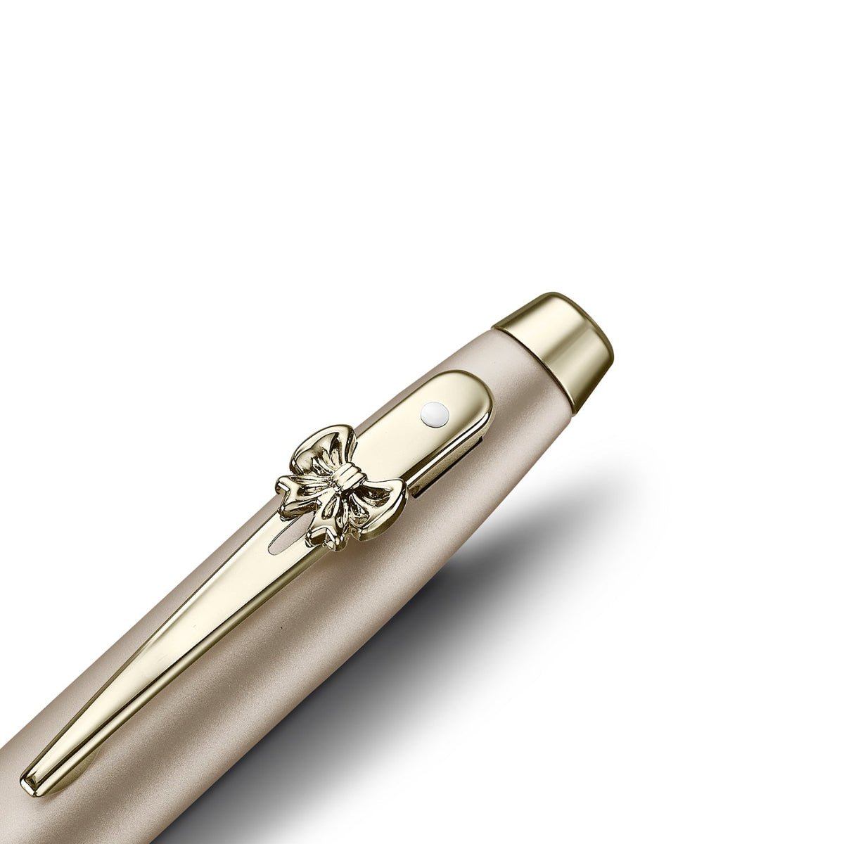 Sheaffer 100 x Emily in Paris Ballpoint Pen - Champagne Gold + Hardbound Small Notebook (Gift Set) - Pen Boutique Ltd