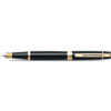 Sheaffer 300 Glossy Black Gold Trim Fountain Pen-Pen Boutique Ltd