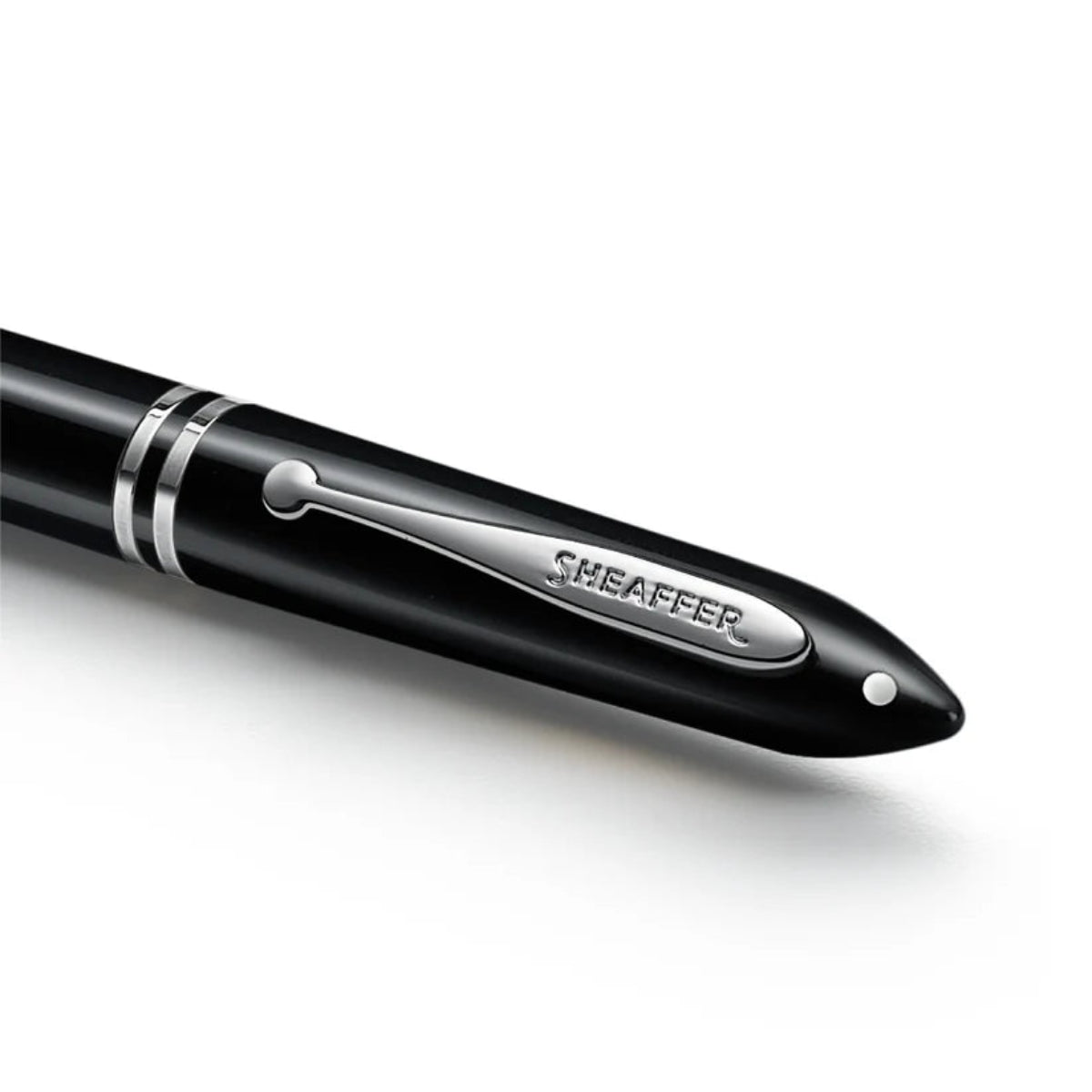 Sheaffer Balance III E892 Ballpoint Pen - Glossy Black - Chrome Trim - Pen Boutique Ltd