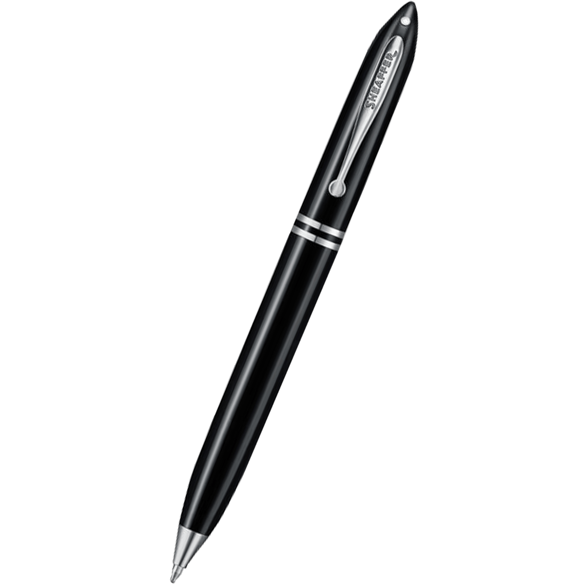 Sheaffer Balance III E892 Ballpoint Pen - Glossy Black - Chrome Trim - Pen Boutique Ltd