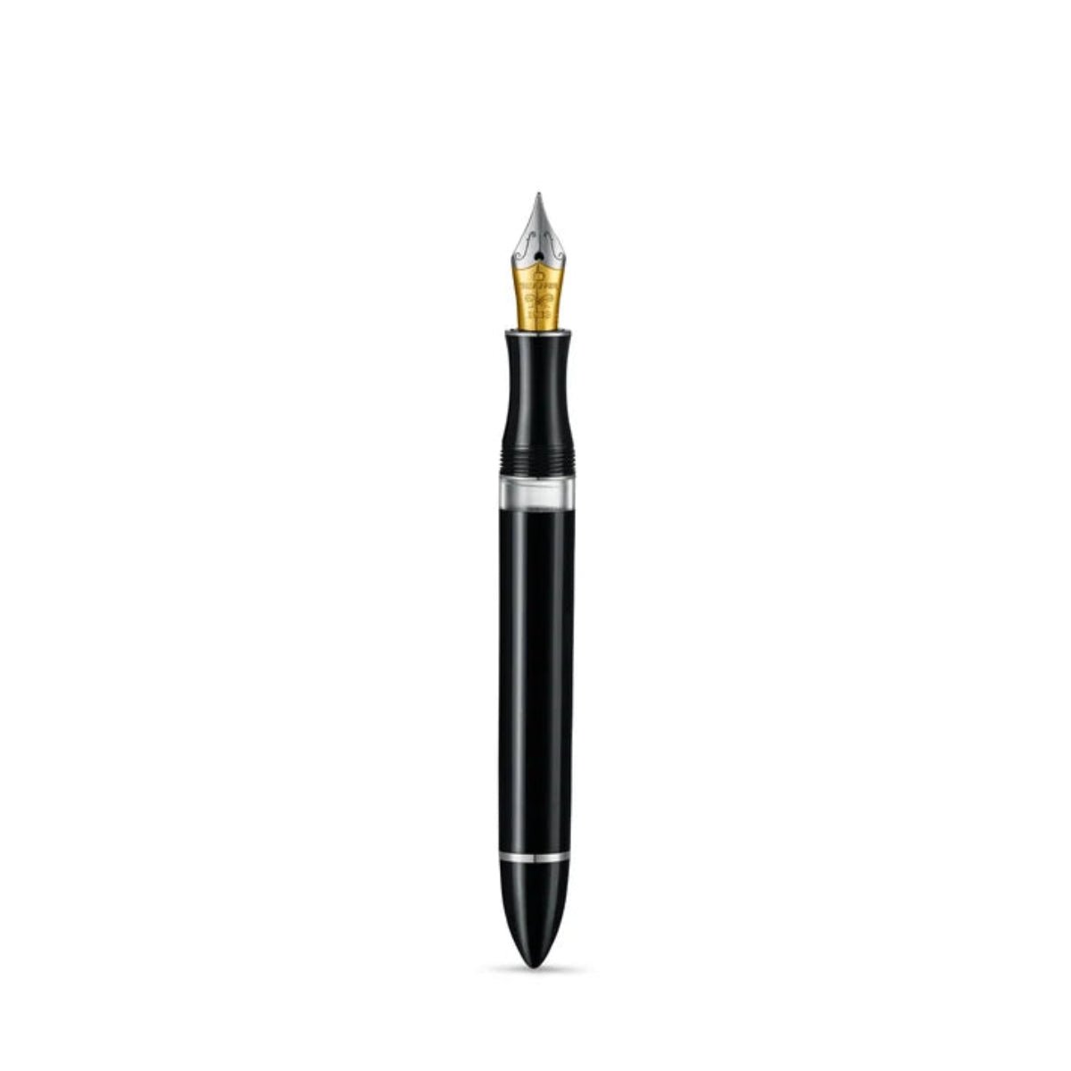 Sheaffer Balance III E892 Fountain Pen - Glossy Black - Chrome Trim - Pen Boutique Ltd