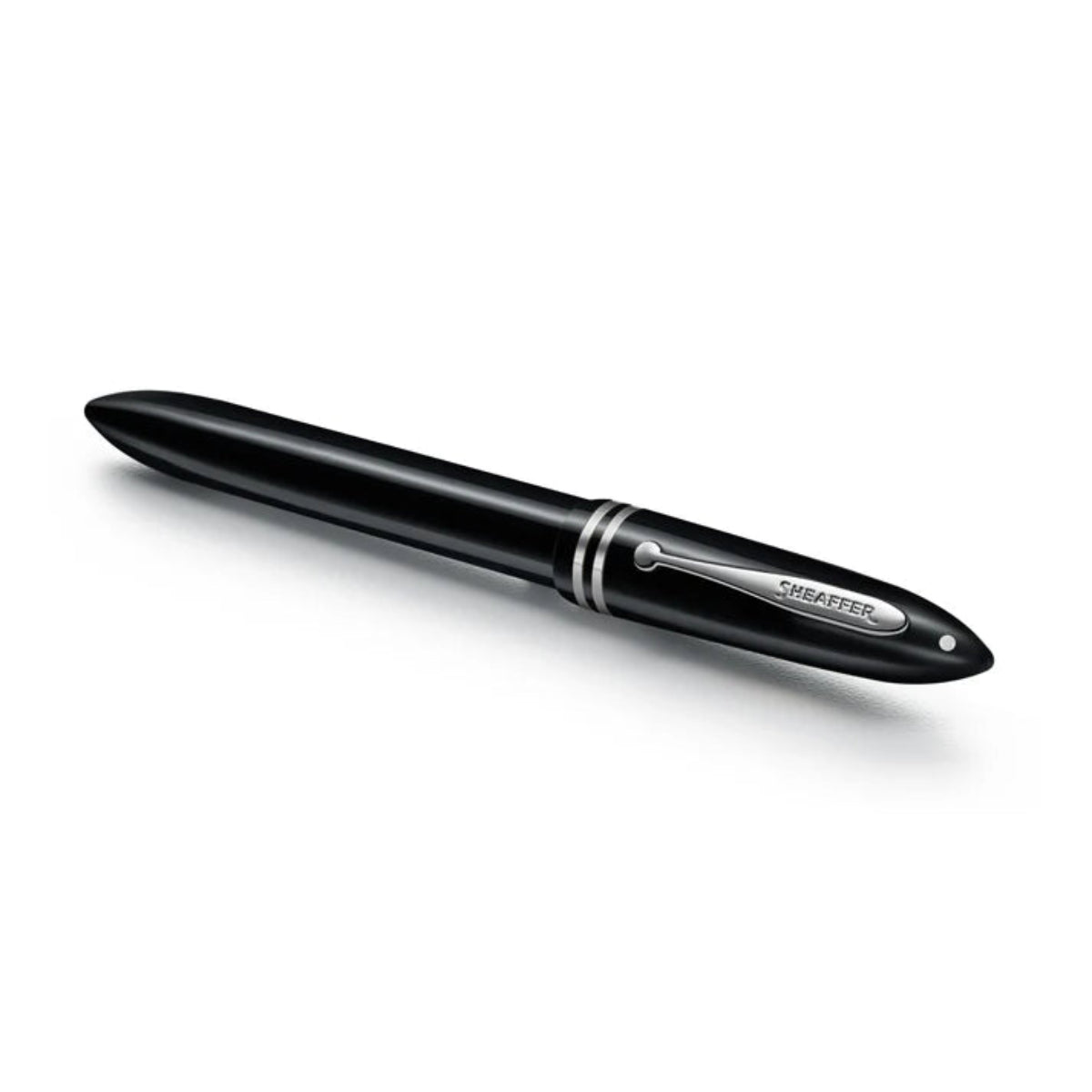 Sheaffer Balance III E892 Rollerball Pen - Glossy Black - Chrome Trim - Pen Boutique Ltd