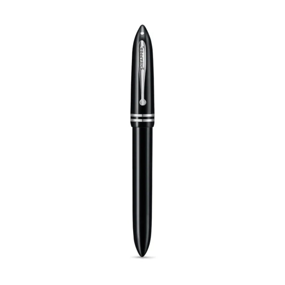 Sheaffer Balance III E892 Rollerball Pen - Glossy Black - Chrome Trim - Pen Boutique Ltd