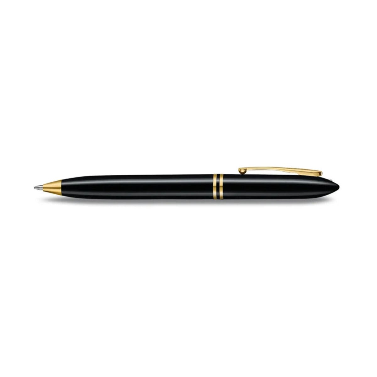 Sheaffer Balance III E893 Ballpoint Pen - Glossy Black - Gold Trim - Pen Boutique Ltd